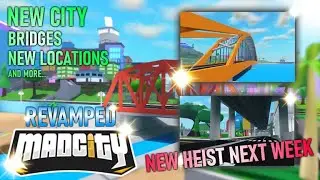 ОБНОВА В РОБЛОКС МЭД СИТИ НОВЫЙ ГОРОД 🏙️Mad City NEW CITY