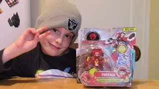 Mecard Phoenix Unboxing, Review & Battle (Gameplay)