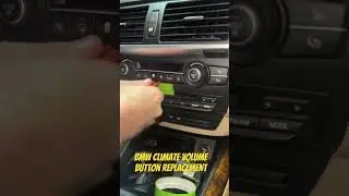 BMW Climate Button Replacement #bmw #bmwx5 #e70 #e90 #e92 #e71 #bmwrepair #e82 #335i #e87 #3series