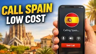 Call Spain (+34) LOW COST | Browser Calls on Wi-Fi (No Roaming Fees)