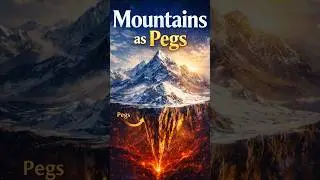Mountains as Pegs 🏔️ | Geological Miracle in the Quran