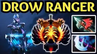 🔥 THEY CAN’T GET CLOSE — DROW RANGER CARRY GAMEPLAY | DOTA 2 🔥