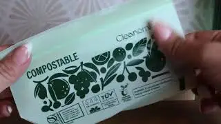 Unboxing + Demo: Cleanomic Compostable Snack Bags!