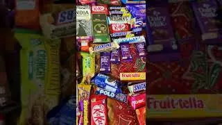 my Chocolate Collection Cadbury dairy milk silk Nestle kitkat choco packs Milka