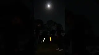 TWINS PLAYING WITH FIRE #twins #golf #trick #night #blessed #dark #moon #chill #shaggy #tricks