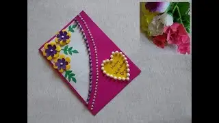 DIY | How to make Valentine`s Day Greeting Card | Beautiful handmade card for valentine`s day |