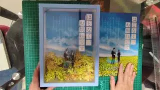 ほどなくお別れです　のチラシを使ってPOPを作るよ　映画フライヤーポップ　