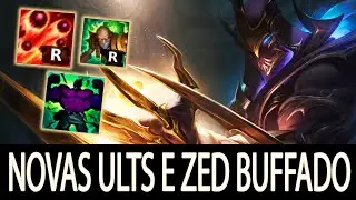 BUFF NO ZED! FIZZ, TALON, MF, YUUMI, DRAVEN, QYIANA! (VIDEO MAIS ATUAL NO FIXADO)