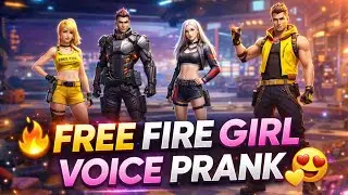 FREE FIRE GIRL VOICE PRANK 😱 They Thought I&rsquo;m a Real Girl!
