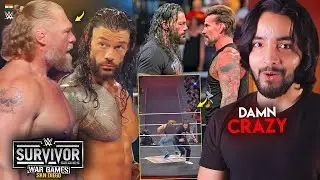 WarGames Match Result Revealed😮...Big Moment!? Roman Reigns & Brock Lesnar Draw