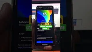 Oppo F23 5G ColorOS 15 New Update Realised 🔥#shortsfeed #oppof235g#coloros15
