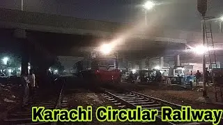 Karachi Circular Railway(KCR)Train Lead By GMU-30-4711(Orangi To Dhabeji)