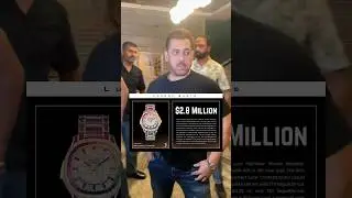 Salman Khan's INSANE $2.8Million Patek Philippe Aquanaut 
