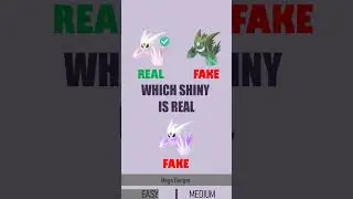 Which Shiny Pokemon is Real? #shorts #raidhour