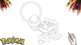 COMO DESENHAR O POK&Eacute;MON HOOPA | HOW TO DRAW POK&Eacute;MON HOOPA | HOOPA CONFINED