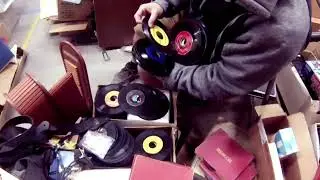 Dj Kayote B Roll Session 1: Latin Groovers All Vinyl Digging Crates Freight Graffiti Benching