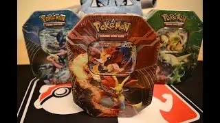 Delphox Ex Kalos Power Tin Opening!