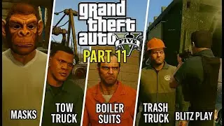 GTA V No Commentary Longplay – Part 11: Masks to Blitz Play (4K 60FPS SFX Only)