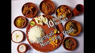 Bengali Non Veg Thali-Poila Baisakh Special Thali_Part 1_Bengali Full Meal Recipe_Simply Food