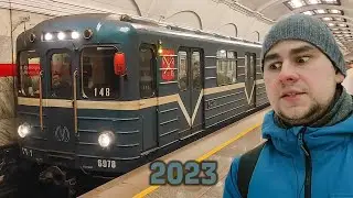 Transport in St. Petersburg 2023: Old Ema-502 Trains, Putin's Train, and New Trolleybuses!