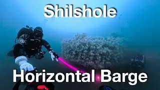 Diving the Shilshole Horizontal (Deep) Barge #diving