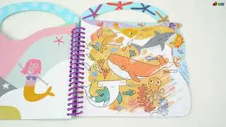 Avenir Magic Water Painting Book Art. CH211774 CH211775 CH211776  CH221777 CH221778 CH221779