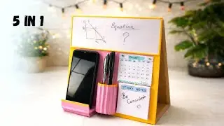 5 in 1 Desk Organizer || Impossible to Skip