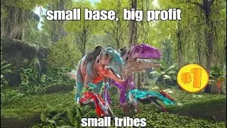 Ark: small tribes: raiding a small base for big profit