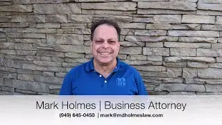 Mark Holmes talks about avoiding business litigation and workman's comp insurance...