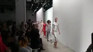 NYFW: LAN YU SS18 Runway Show at Skylight Clarkson