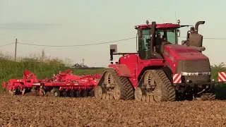 Case IH Quadtrac 540 + HORSCH Tiger 5 MT cultivator | Multicam on board