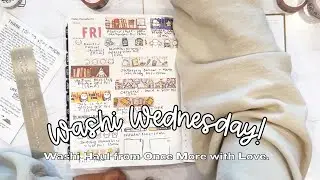 Swatch with me | Huge Washi HAUL! | Once More With Love