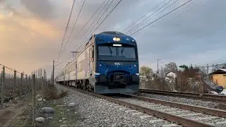 EFE Paine - Los Lirios | Trenes de pasajeros (UT440 - UTS444 - SFE400) y de carga (FEPASA y TRANSAP)