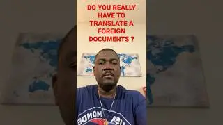 Translate Foreign Documents or not?  #immigration #nvc #visa #usa