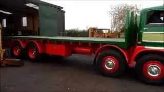 Foden S21 Two stroke. Yard test. Contains industrial language !