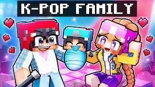 Adopted by K-POP DEMON HUNTERS FAMILY in Minecraft!