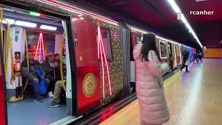 Tren de la Navidad 2025. L&iacute;nea 3 de Metro de Madrid