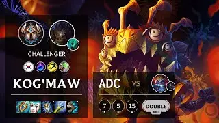Kog'Maw ADC vs Heimerdinger - KR Challenger Patch 10.16