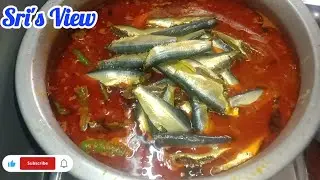 Mathi meen kulambu in tamil😋மத்திமீன் குழம்பு இப்படி செய்து பாருங்க |கால்சியம் நிறைந்த மீன்குழம்பு😋