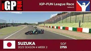 Suzuka Showdown: RameX Racing's Return to IGP-FUN | 2023 Season 4 Week 2 iRacing