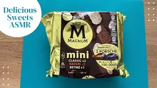 Самое вкусное мороженое в мире. Вкусные сладости АСМР. Магнум. Конфетное открытие.