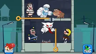Prison Pin Rescue - All Levels Gameplay Pull Him Out ( Levels 2721 - 2753 )