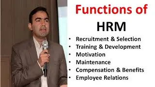 Functions of HRM || Recruitment & Selection || Training & Development || Appraisal | Kokab Manzoor