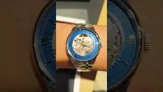 TISSOT Chemin Des Tourelles squelette steel bracelet T139.836.11.048.00 - wrist check #tissot #watch