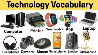 Technology Vocabulary for Kids | Learn 30 Easy Tech Words with Fun Facts