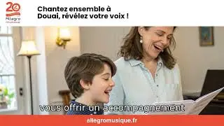 Chantez ensemble &agrave; Douai, r&eacute;v&eacute;lez votre voix !