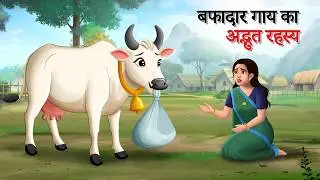 बांझ पत्नी और श्रापित गाय  | cartoon | moral story | Hindi Kahani | SUN TOON HINDI