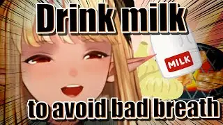 Flare talks about a tip to avoid bad breath by drinking milk【EN&JPsubtitles】