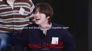 Leowon doing dance trend #alphadriveone #kpop #sangwoo #leo 