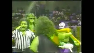 Wendi Richter & Invader 3 v Monster Ripper aka Bertha Faye & Assassin